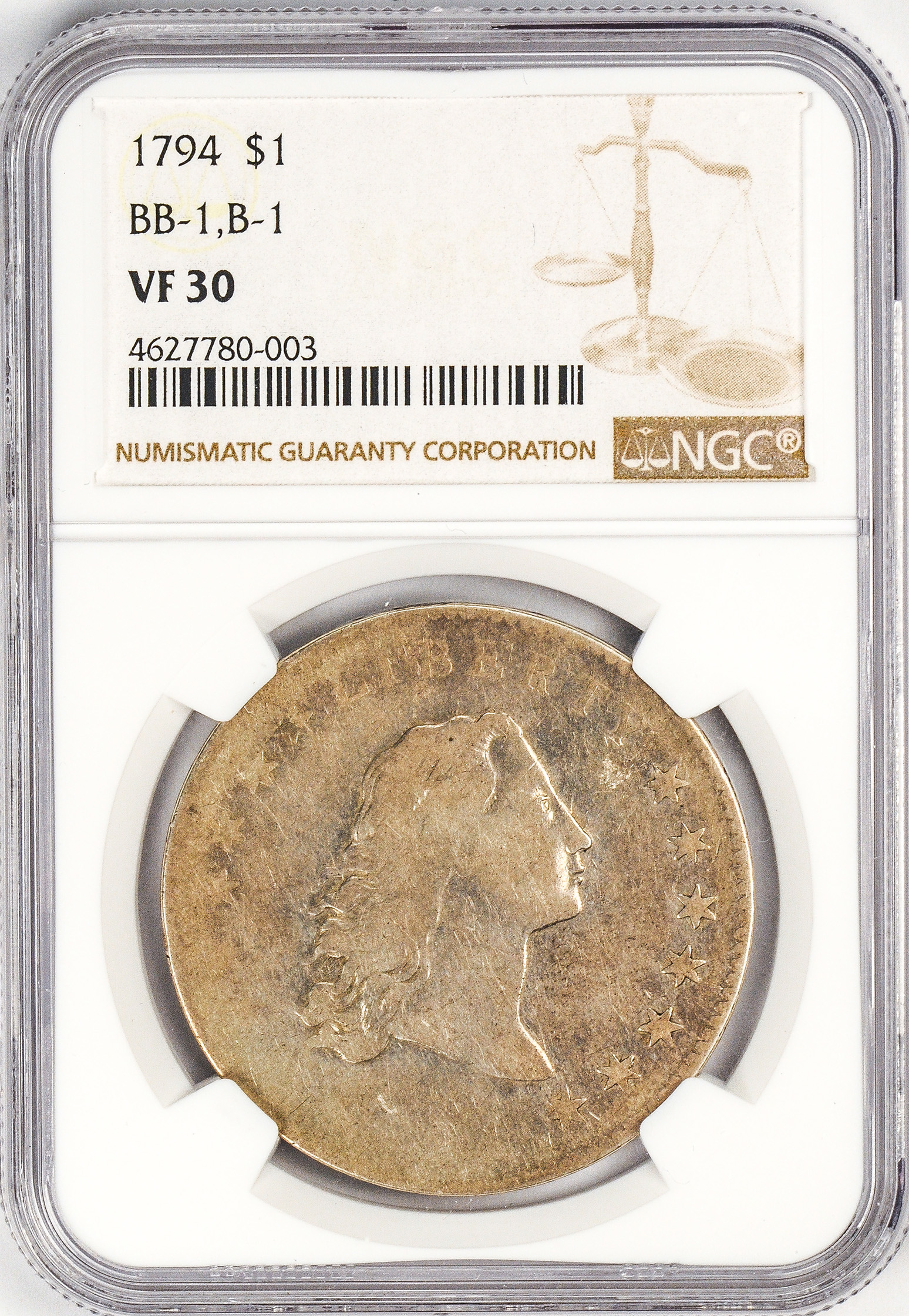 Flowing Hair Dollar 1794 1795 Coins For Sale On Collectors Corner