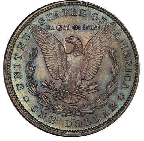 1895-O MORGAN S$1 MS65