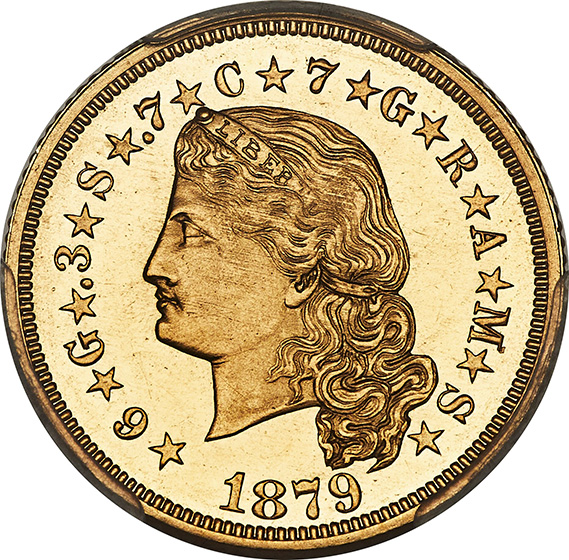 Picture of 1879 $4 STELLA PR63 CAM