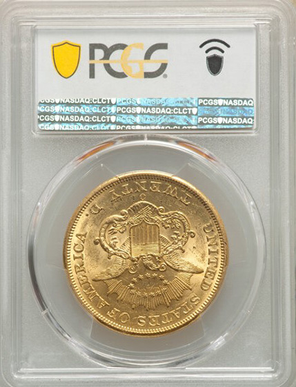 Picture of 1852-O LIBERTY HEAD $20 MS61