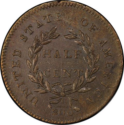 1794 LIBERTY CAP 1/2 MS62 BN
