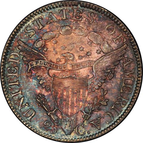 Picture of 1805 DRAPED BUST 25C MS65