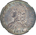 Picture of 1834 CAPPED BUST 50C, LARGE DATE, LARGE LETTERS MS65 