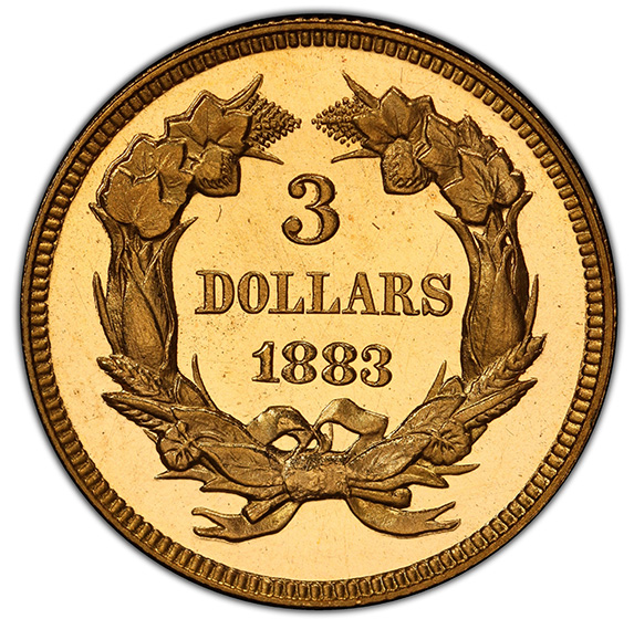 1883 INDIAN PRINCESS $3 PR66 DCAM