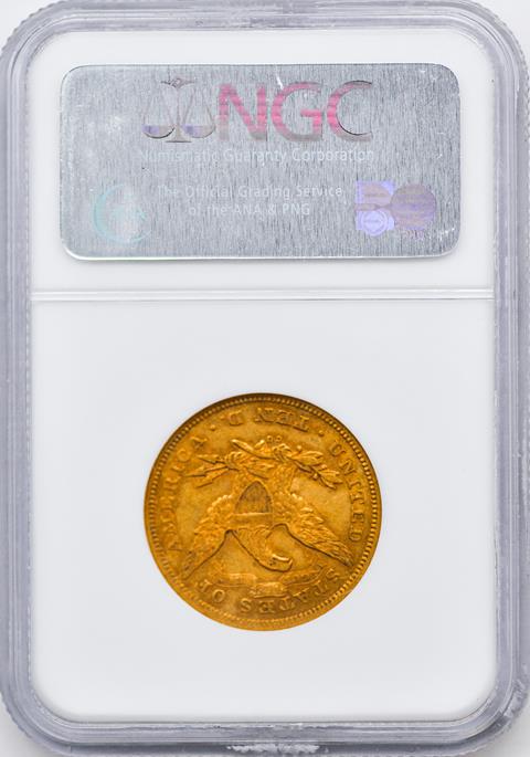 Picture of 1871-CC LIBERTY HEAD $10 MS58