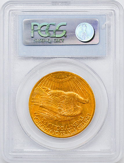 Picture of 1909-D ST. GAUDENS $20 MS65