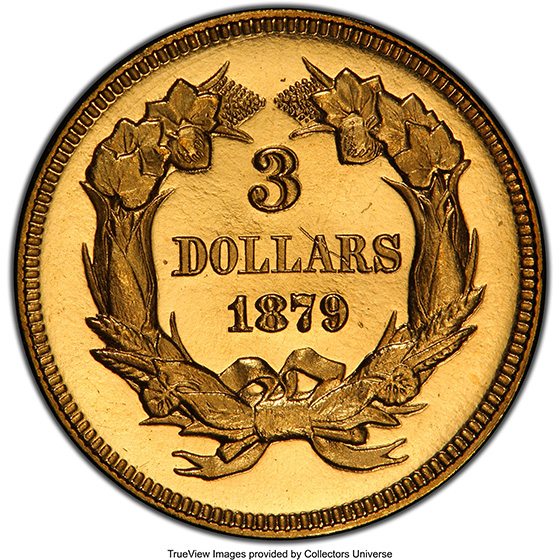 1879 INDIAN PRINCESS $3 PR66 DCAM