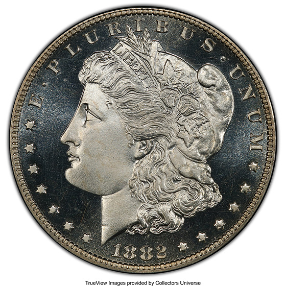 Picture of 1882 MORGAN S$1 PR67 DCAM