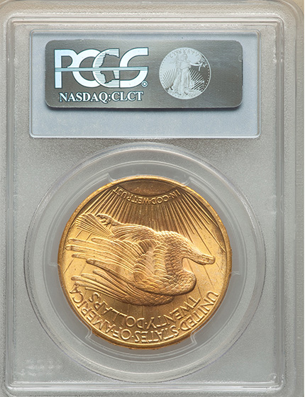 Picture of 1911 ST. GAUDENS $20 MS66