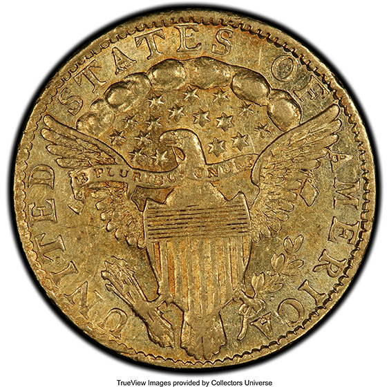 Picture of 1797 DRAPED BUST $2.5 MS53