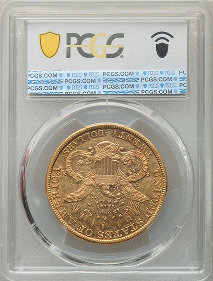 Picture of 1882 LIBERTY HEAD $20 MS50