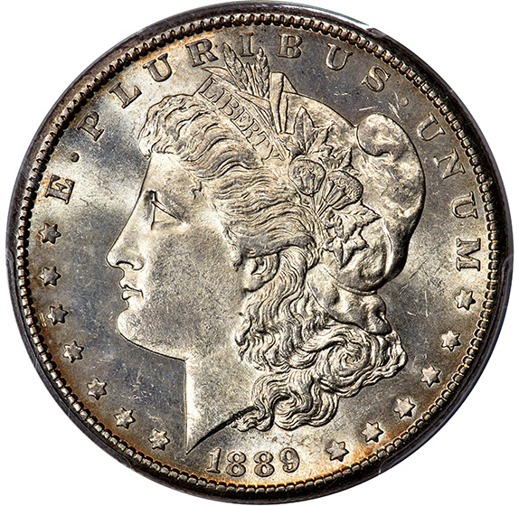 Picture of 1889-CC MORGAN S$1 MS63