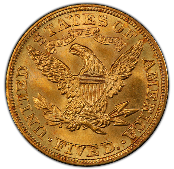 Picture of 1903 LIBERTY $5 MS67