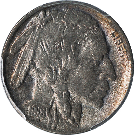 Picture of 1918/7-D BUFFALO 5C AU55 