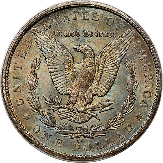 1879-CC MORGAN S$1 MS64+