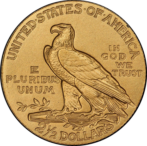 1908 INDIAN $2.5 PR66