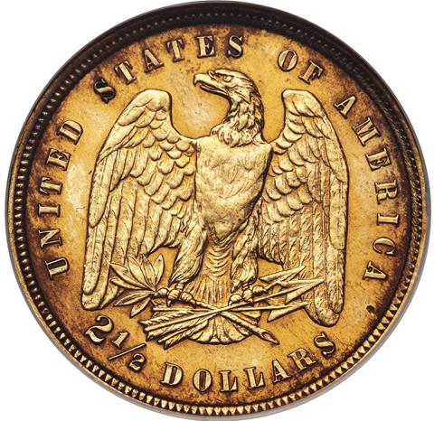 Picture of 1878 GILT $2.5 J-1567 PR64