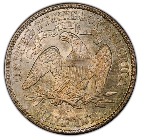 1874-S LIBERTY SEATED 50C MS66+