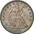 Picture of 1877-S LIBERTY SEATED 50C, MOTTO MS66 
