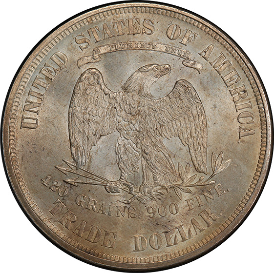 Picture of 1873 TRADE T$1 MS65 