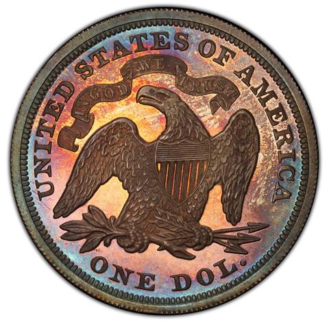 Picture of 1864 S$1 J-396 PR66