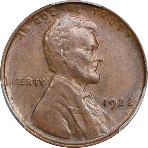 Picture of 1922 LINCOLN BRONZE 1C MS64 BN
