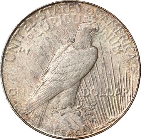 1928-S PEACE $1 MS65
