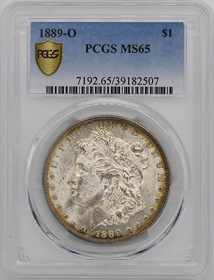 Picture of 1889-O MORGAN S$1 MS65 