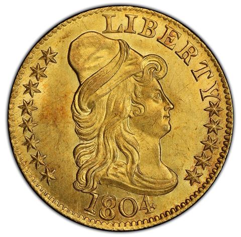 Picture of 1804 DRAPED BUST $5 MS65 MS