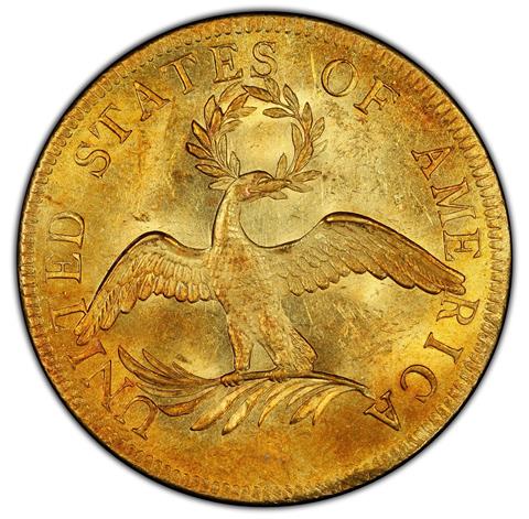 1795 DRAPED BUST $10 MS64+