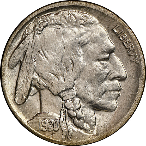 1920-D BUFFALO 5C