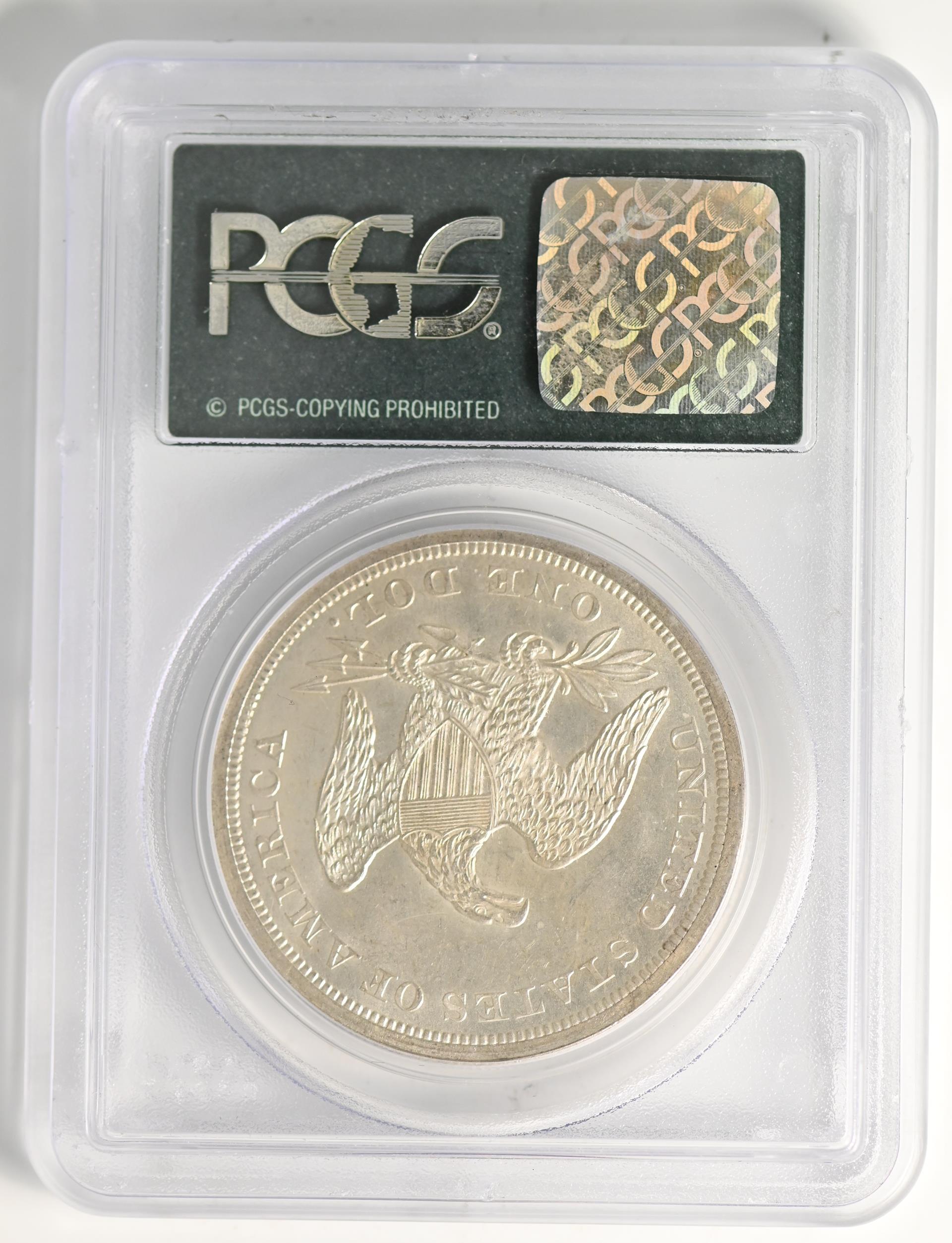 Picture of 1864 LIBERTY SEATED S$1 MS65