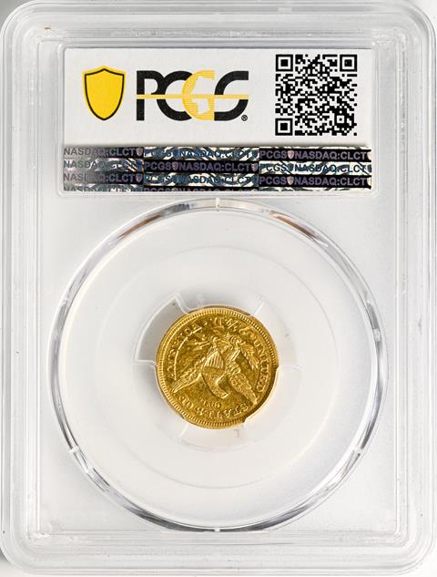 Picture of 1848 LIBERTY HEAD $2.5 MS53