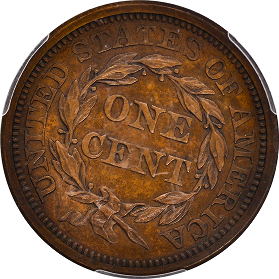 1849 BRAIDED HAIR 1C  Rare Coin Wholesalers, a S.L.Contursi Company