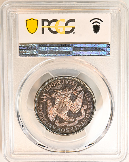 Picture of 1874 LIBERTY SEATED 50C, ARROWS PR66 