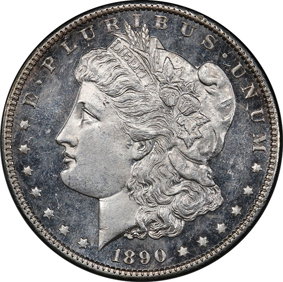 Picture of 1890 MORGAN S$1 MS65 DMPL