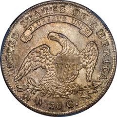 Picture of 1834 CAPPED BUST 50C, SMALL DATE, SMALL LETTERS MS66 