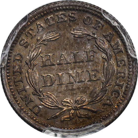 Picture of 1856 LIBERTY SEATED H10C PR66 