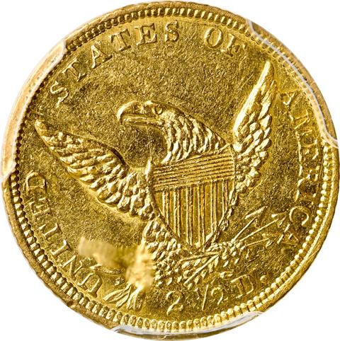 1838-C CLASSIC HEAD $2.5 MS58