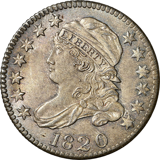 1820 CAPPED BUST 10C