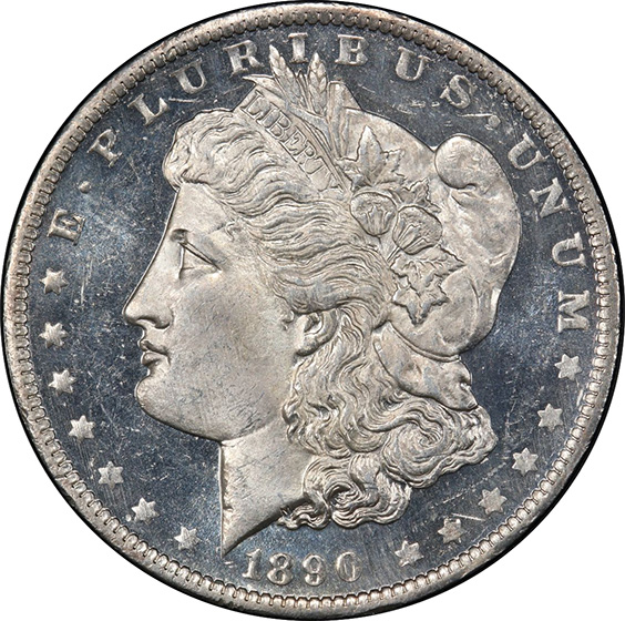 Picture of 1890-O MORGAN S$1 MS65 DMPL