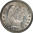 Picture of 1896-S BARBER 25C MS64 