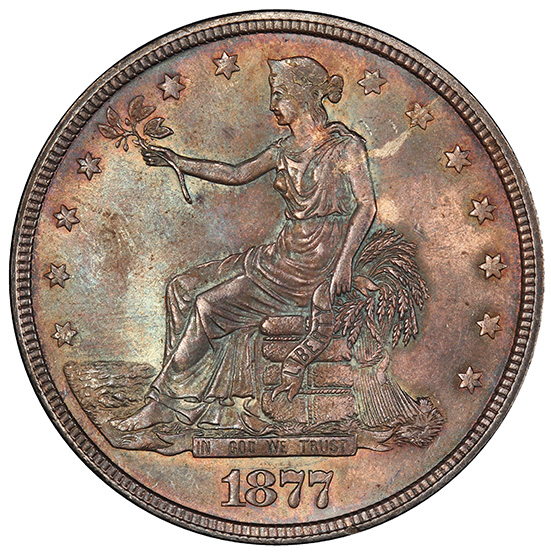 Picture of 1877 TRADE T$1 MS65 