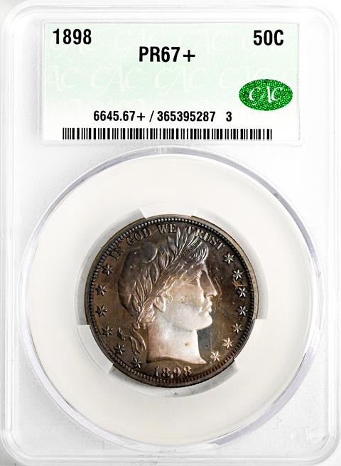 Picture of 1898 BARBER 50C PR68 
