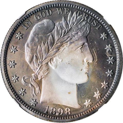 Picture of 1898 BARBER 50C PR68 