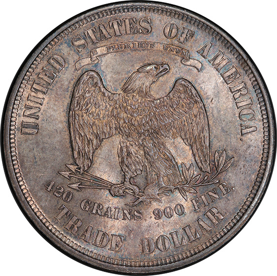 Picture of 1873 TRADE T$1 MS65 