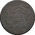 Picture of 1795 FLOWING HAIR LARGE 1C, JEFF, PLAIN EDGE MS12 Brown