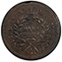 Picture of 1793 LIBERTY CAP 1/2, TYPE 1 FACING LEFT AU50 Brown