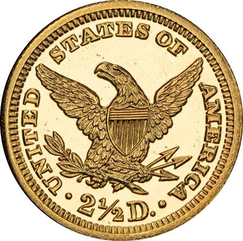 Picture of 1905 LIBERTY HEAD $2.5 PR67+ Cameo