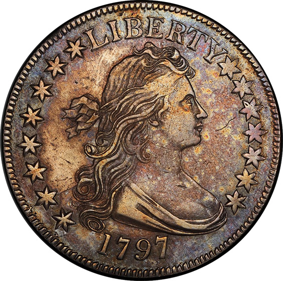 Picture of 1797 DRAPED BUST 50C XF45 